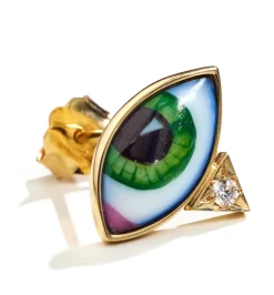 Petit Vert diamond earring