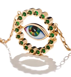 Protection Reversible #II necklace with Araki #1 handmade chain
