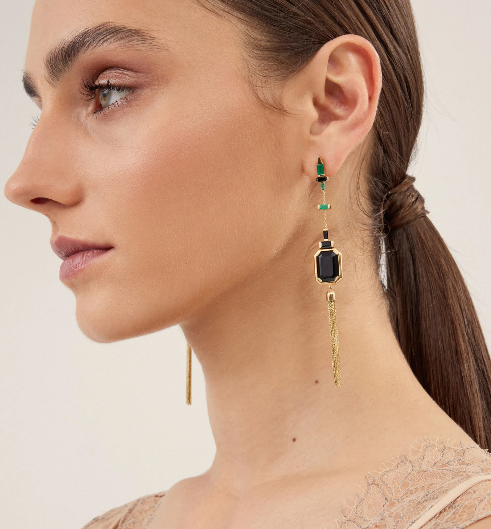 "Fallin' Charm" earrings