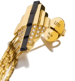 "Falling water" earrings