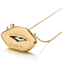 "Poison Lips" small necklace