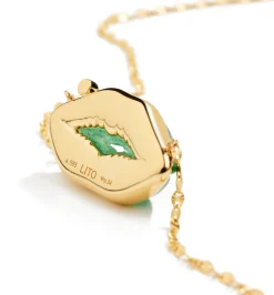 "Read my Lips" small necklace