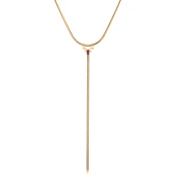 "See-line woman" necklace