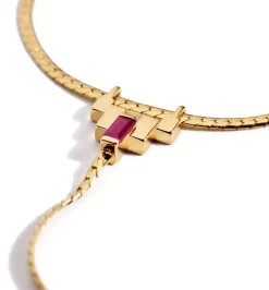 "See-line woman" necklace