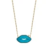 "True blue baby I love you" big necklace