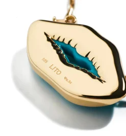 "True blue baby I love you" big necklace