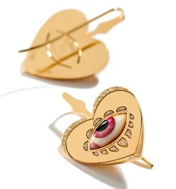 Rose coeur diamond earrings lito♡racil