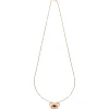 Rose coeur diamond necklace lito♡racil