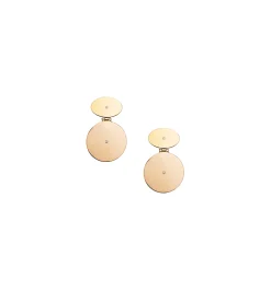 Round and Oval diamond earrings