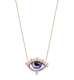 Russe Grand Mauve diamond necklace