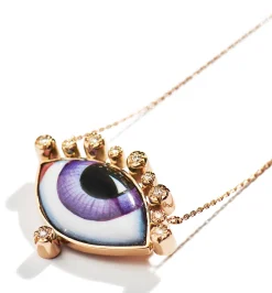 Russe Grand Mauve diamond necklace