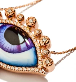 Russe Grand Mauve diamond necklace