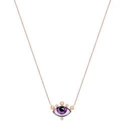 Russe Petit Mauve diamond necklace