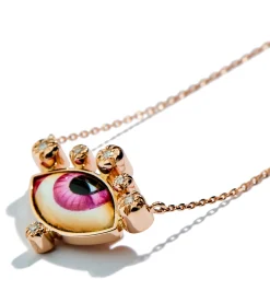 Russe Petit Rose diamond necklace