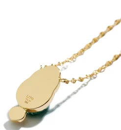 Small Giada necklace with brown diamond
