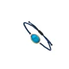 Small Luna diamond macrame bracelet
