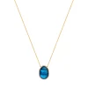Small Luna diamond necklace