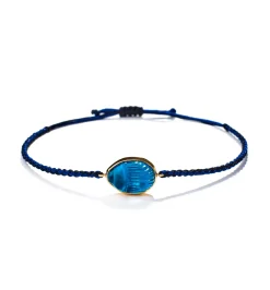 Small Luna macrame men's bracelet