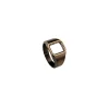 Voidn' brown diamond ring