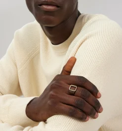 Voidn' brown diamond ring